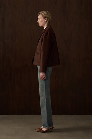 Mocha Süet Ceket