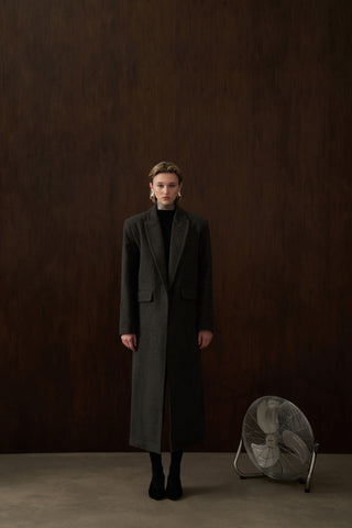 Premium Maskülen Kaşe Kaban