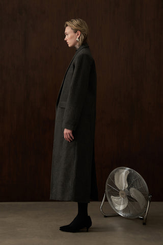 Premium Maskülen Kaşe Kaban