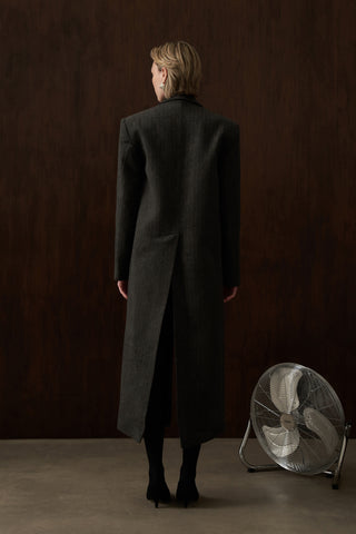 Premium Maskülen Kaşe Kaban