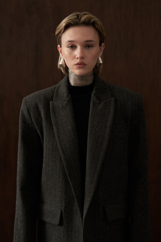 Premium Maskülen Kaşe Kaban