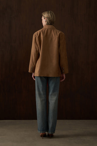 Camel Süet Ceket
